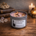 Bougie artisanale cire de soja 100 g – Parfum Cèdre (Cedarwood) | F.liLi Créations