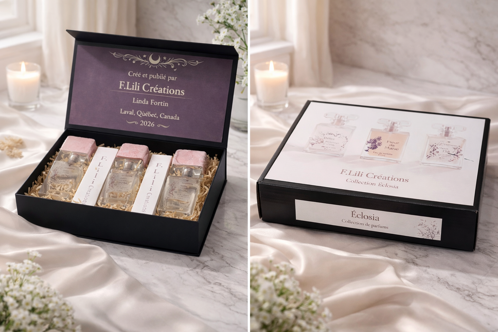 Collection Éclosia 3 parfum bio