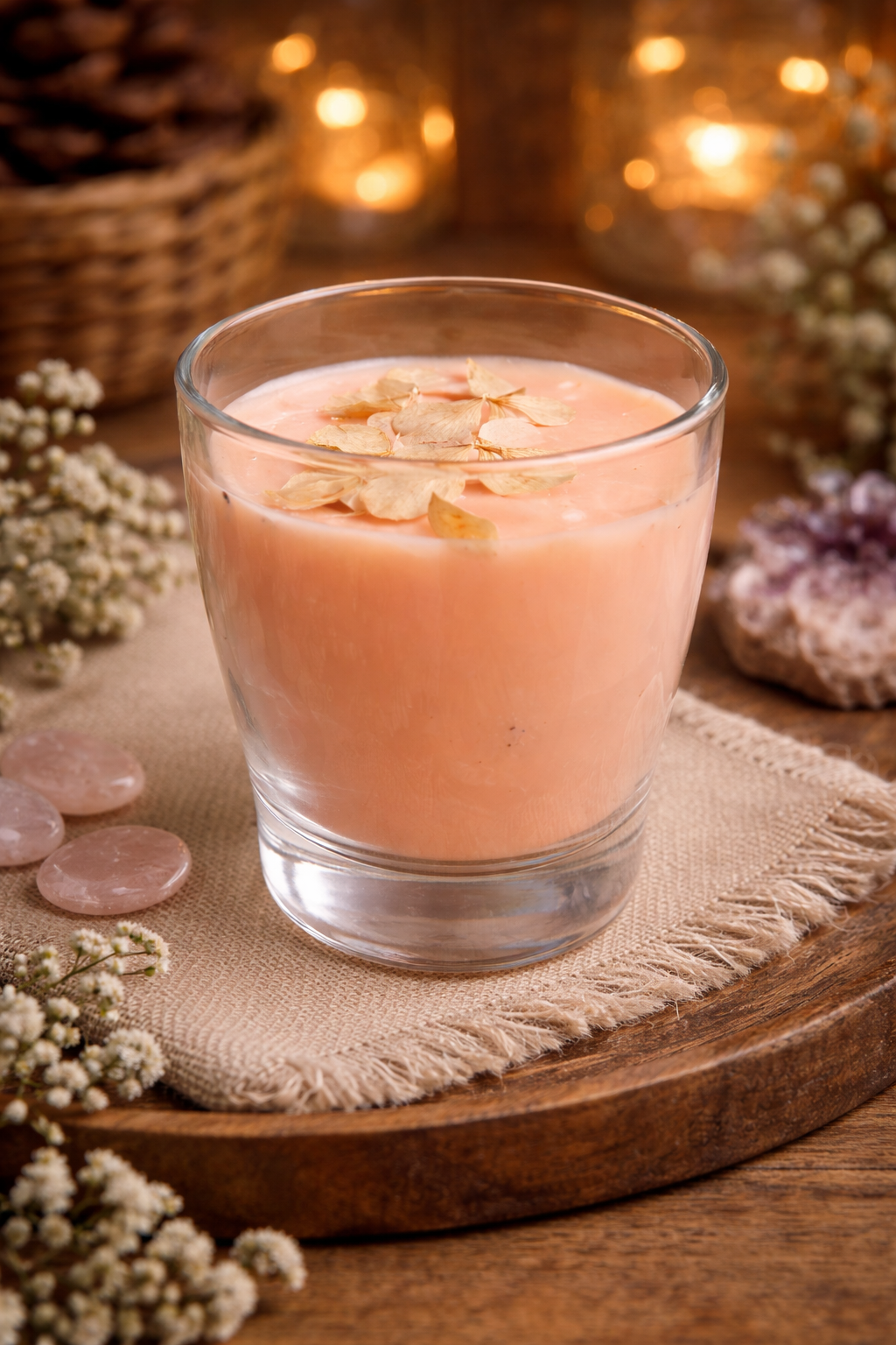 Bougie Tropicale Orange & Ananas – Cire de Soja 575 g