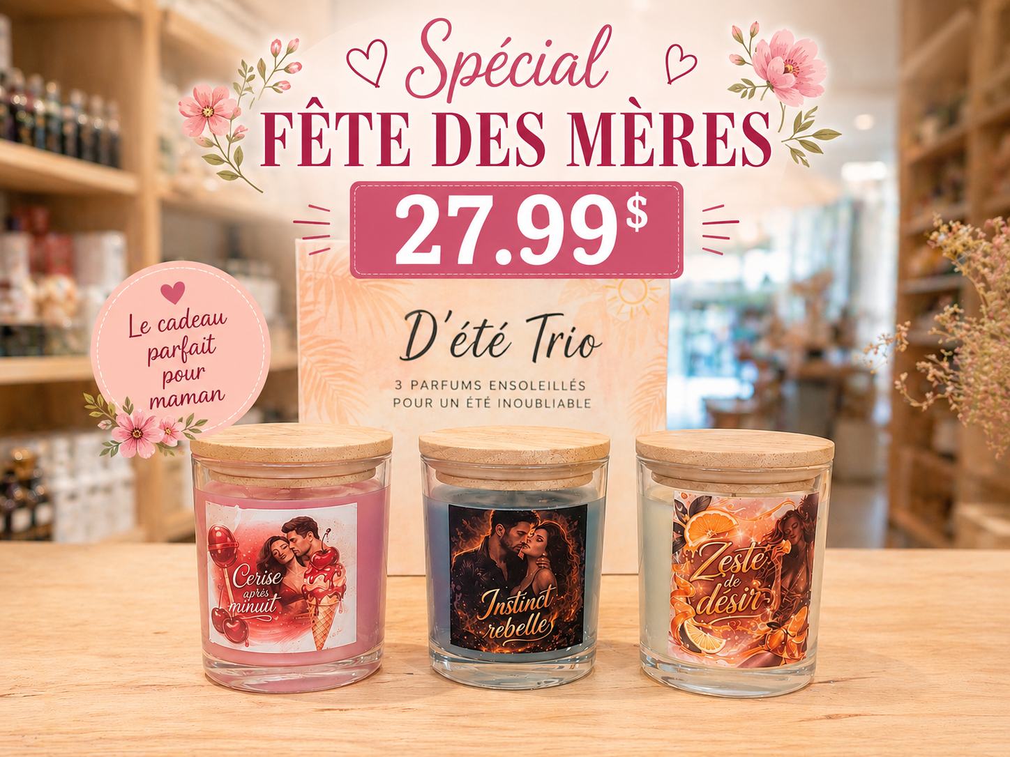 Trio passion D'été