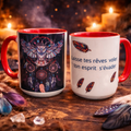 Tasse “Esprit Libre” – Collection Rêves & Plumes
