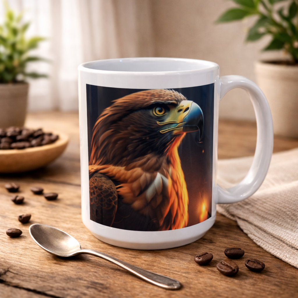 Tasse Aigle Majestueux – Mug artistique 11 oz