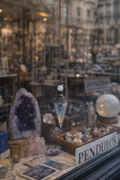 Pendule Énergie Lunaire – Pierre naturelle bleu céleste