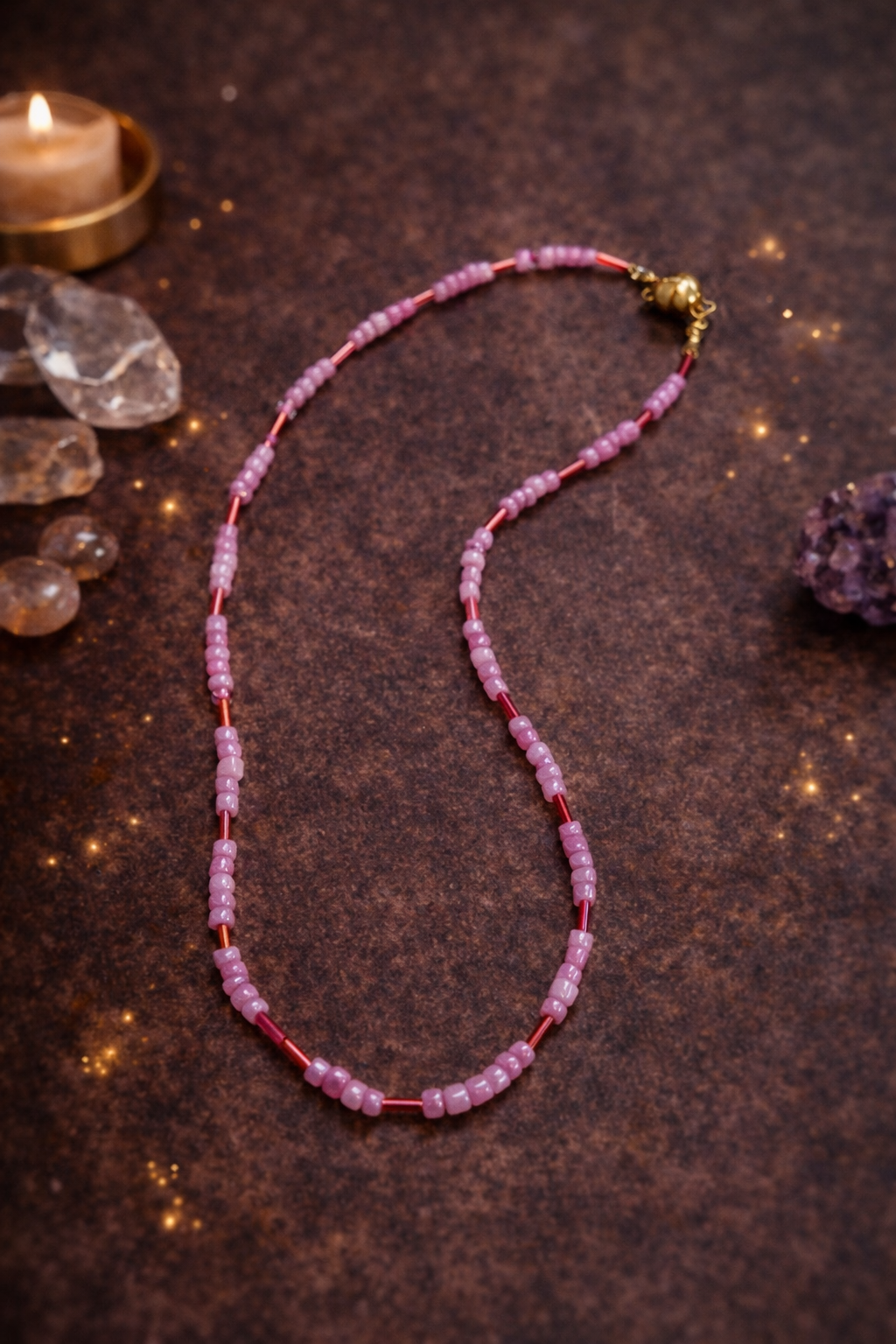 Collier Douceur Rosée